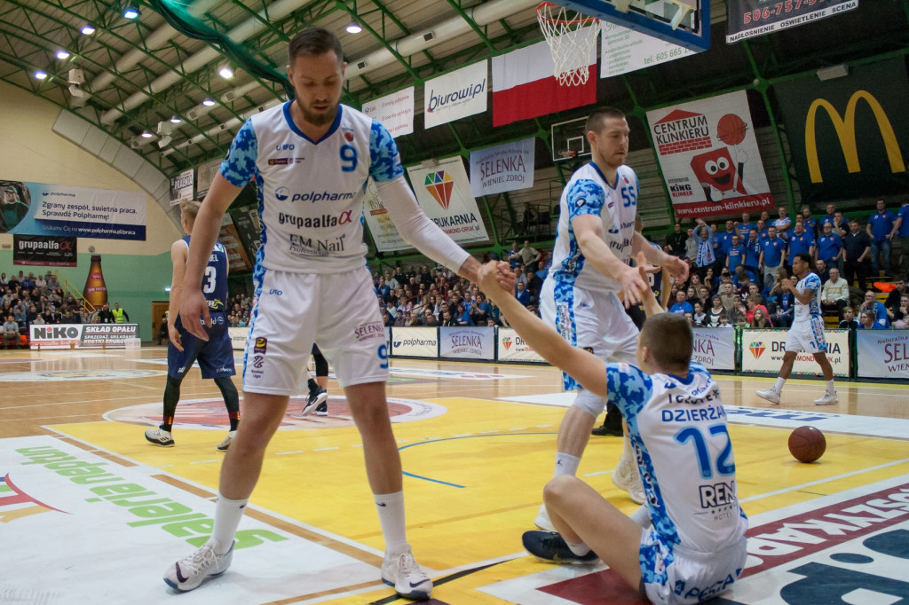 24.01.2019 17 Kolejka PLK Polpharma Starogard-MKS Dąbrowa Górnicza 99:105