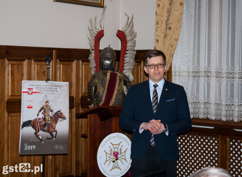 24.01.2019 Prezentacja kalendarza 2019 II Pułku Szwoleżerów Rokitniańskich