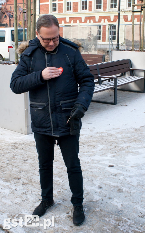 26.01.2019 Starogardzianie Murem Za Jurkiem Owsiakiem