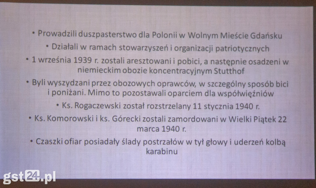 31.01.2019 Księża Niezłomni Pomorza Gdańskiego