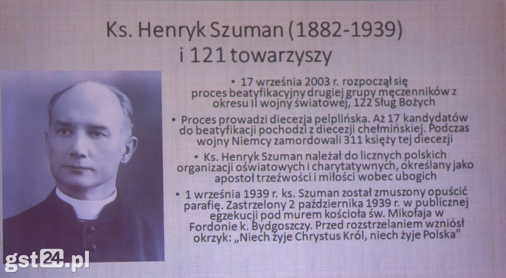 31.01.2019 Księża Niezłomni Pomorza Gdańskiego