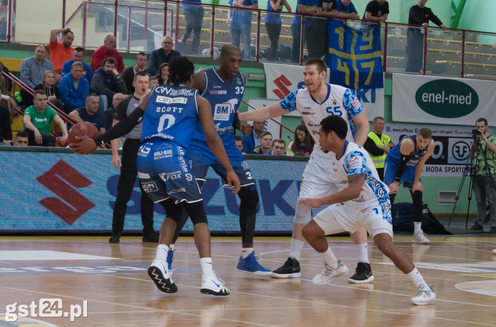 16.03.2019 XXII Kolejka PLK Polpharma Starogard-Arged BMSlam Stal Ostrów 75:90