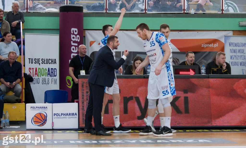 16.03.2019 XXII Kolejka PLK Polpharma Starogard-Arged BMSlam Stal Ostrów 75:90