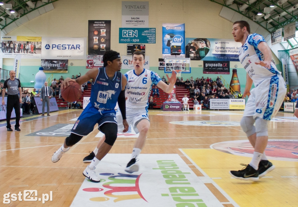 16.03.2019 XXII Kolejka PLK Polpharma Starogard-Arged BMSlam Stal Ostrów 75:90