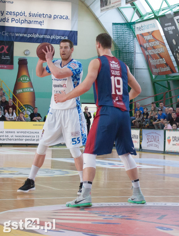 XXIV Kolejka EBL Polpharma Starogard-King Szczecin 84:99