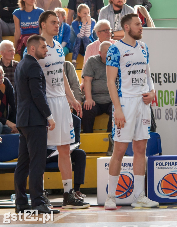 XXIV Kolejka EBL Polpharma Starogard-King Szczecin 84:99