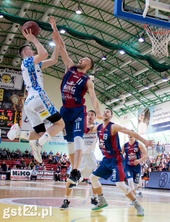 XXIV Kolejka EBL Polpharma Starogard-King Szczecin 84:99