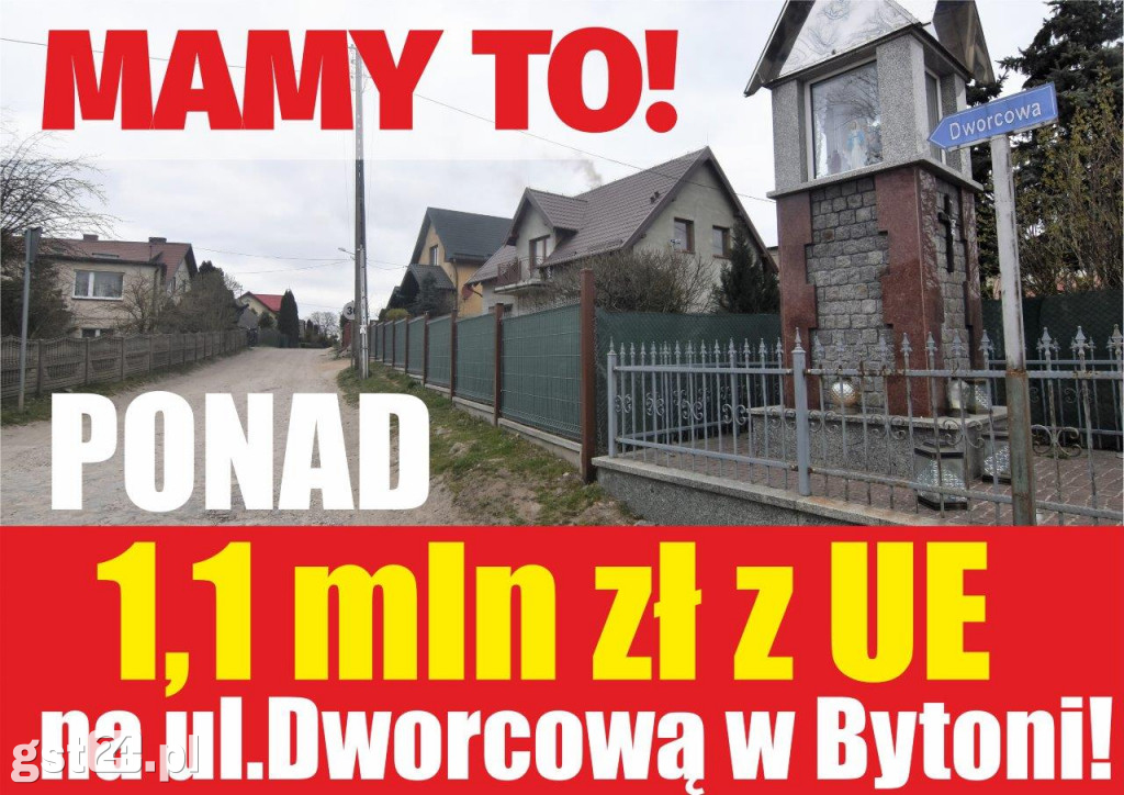 Inwestycje w Gminie Zblewo. KOLEJNY MILION ? NASZ!