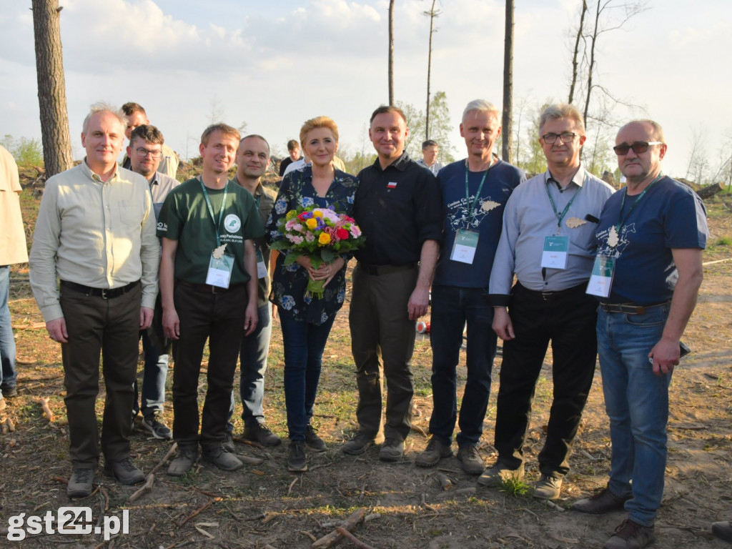 Andrzej Duda wraz z małżonką w Rytlu