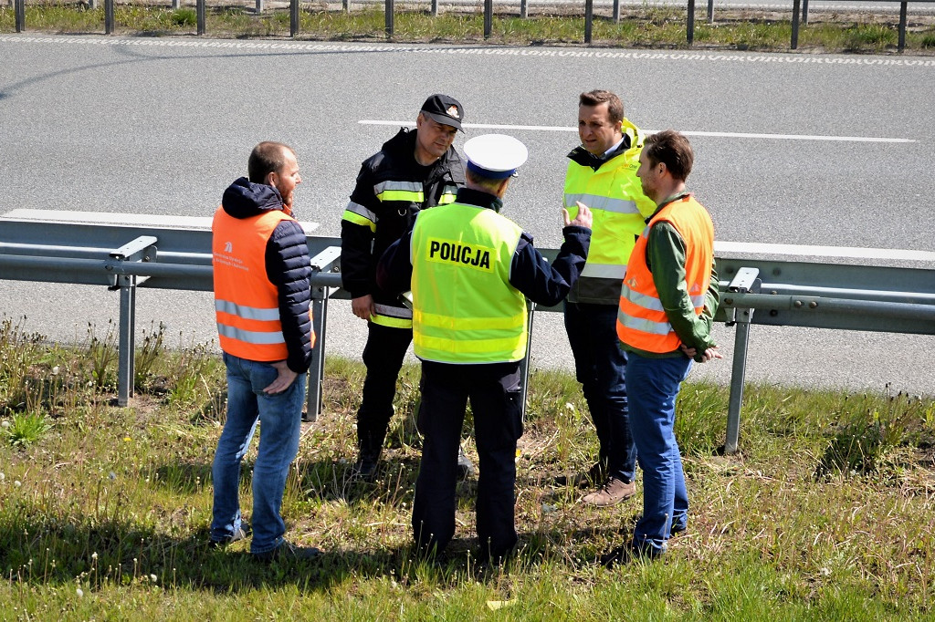 Policja badała przyczyny wypadku ze skutkiem śmiertelnym na A1