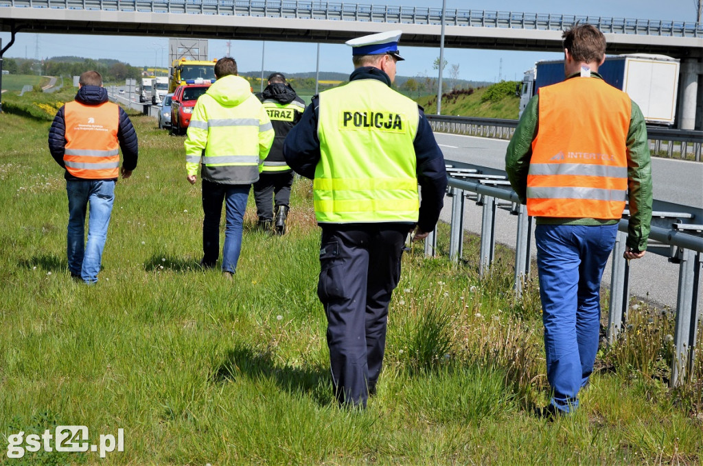 Policja badała przyczyny wypadku ze skutkiem śmiertelnym na A1