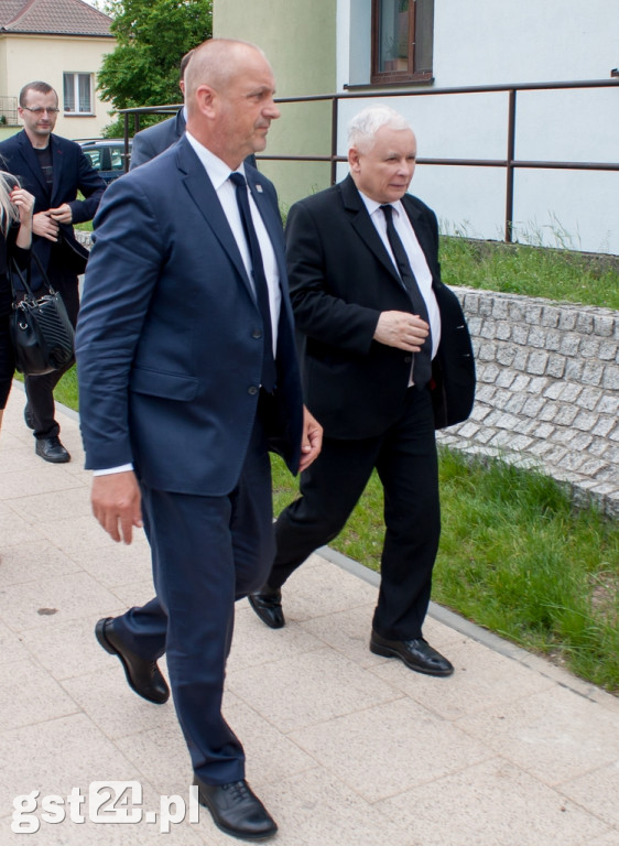 Jarosław Kaczyński w Starogardzie