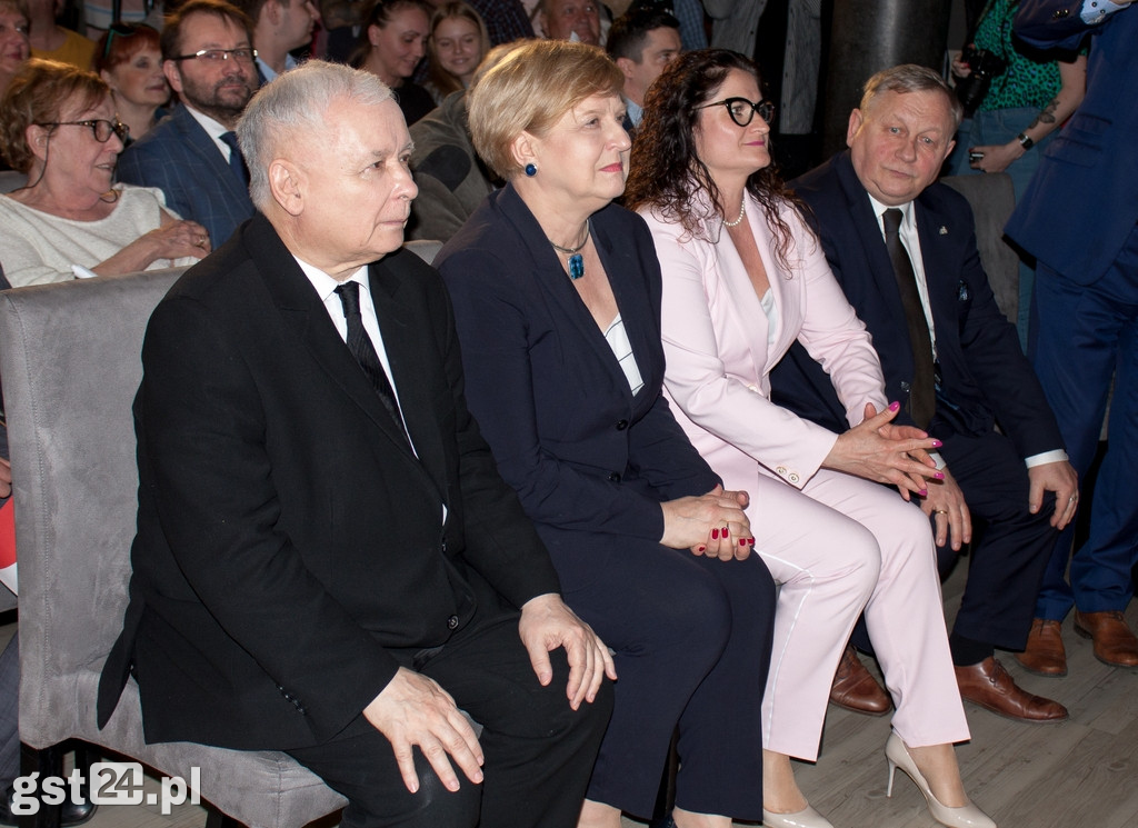 Jarosław Kaczyński w Starogardzie