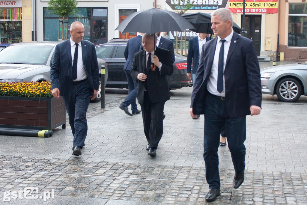 Jarosław Kaczyński w Starogardzie