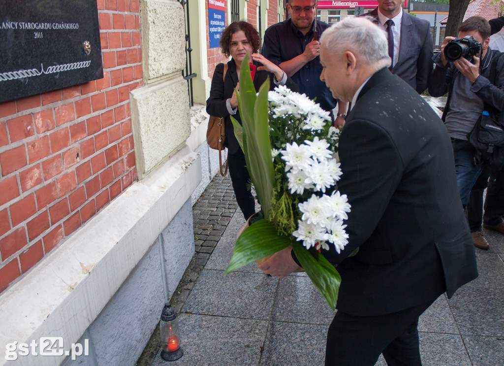 Jarosław Kaczyński w Starogardzie