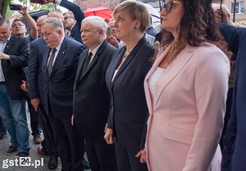 Jarosław Kaczyński w Starogardzie