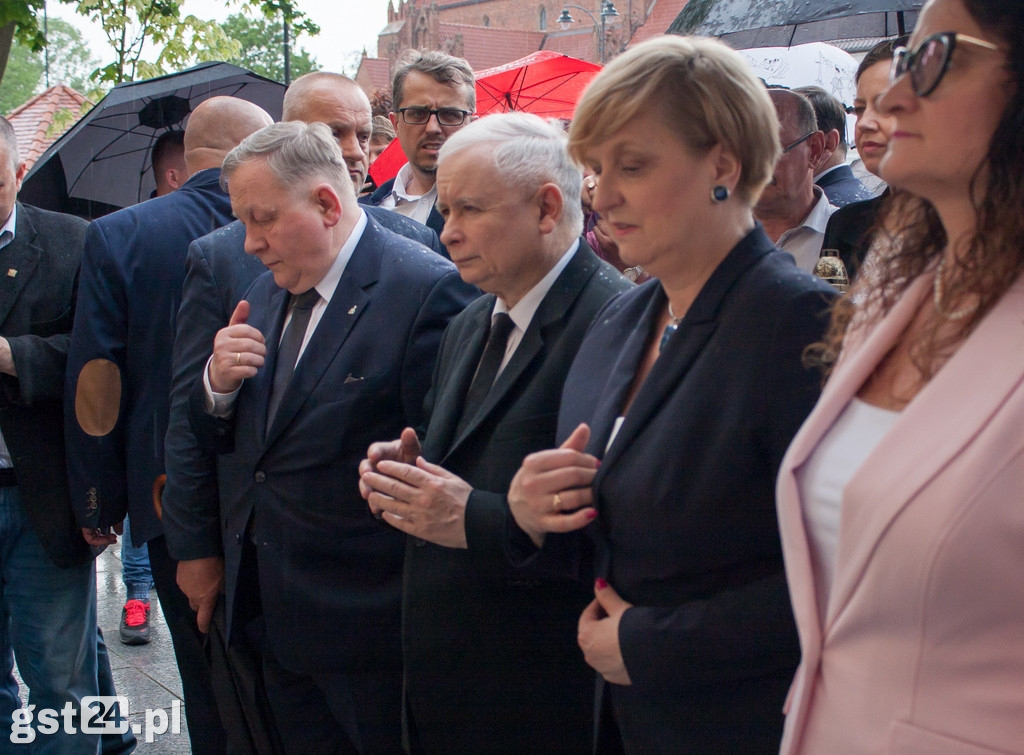 Jarosław Kaczyński w Starogardzie