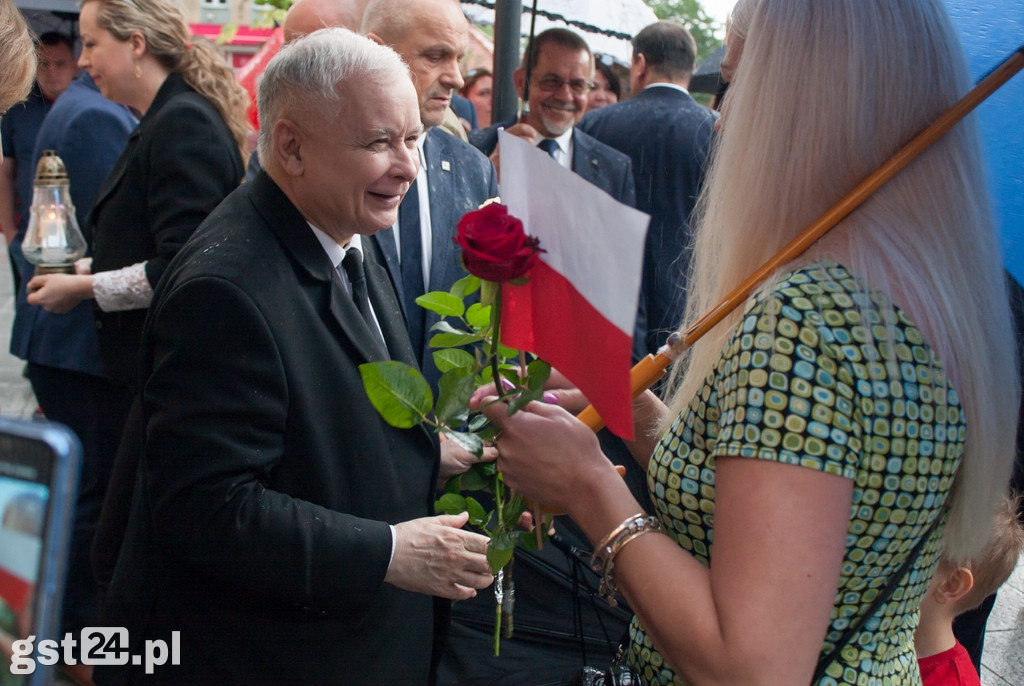 Jarosław Kaczyński w Starogardzie