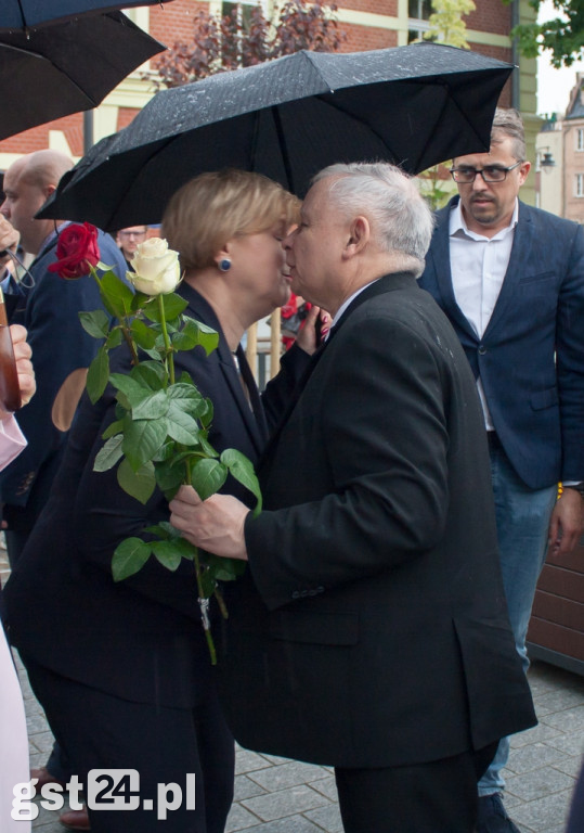 Jarosław Kaczyński w Starogardzie