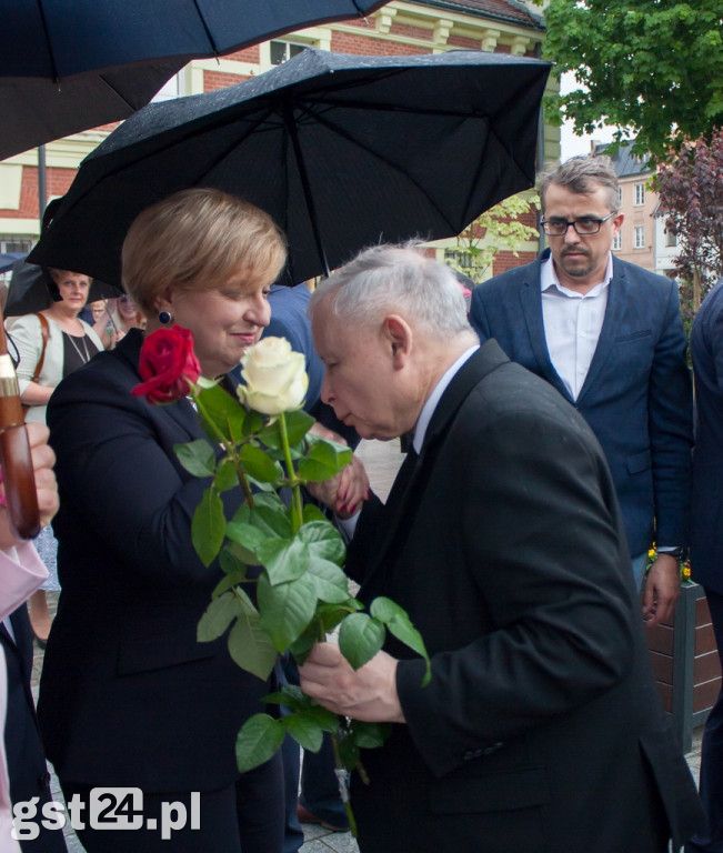 Jarosław Kaczyński w Starogardzie