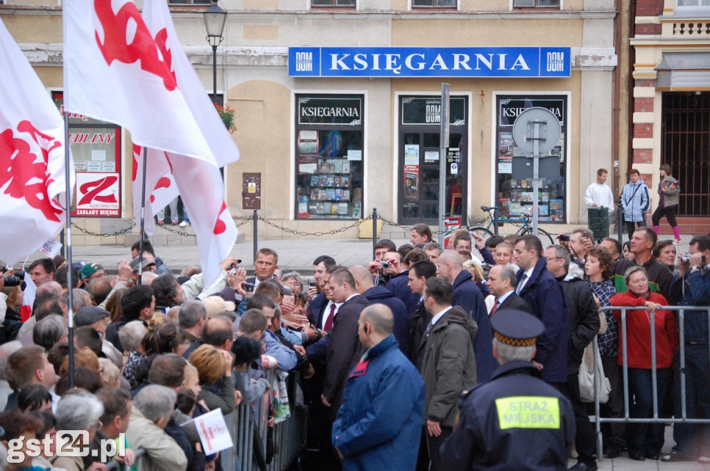 10 Rocznica Wizyty Ś.P Prezydenta Lecha Kaczyńskiego na Starogardzkim Rynku