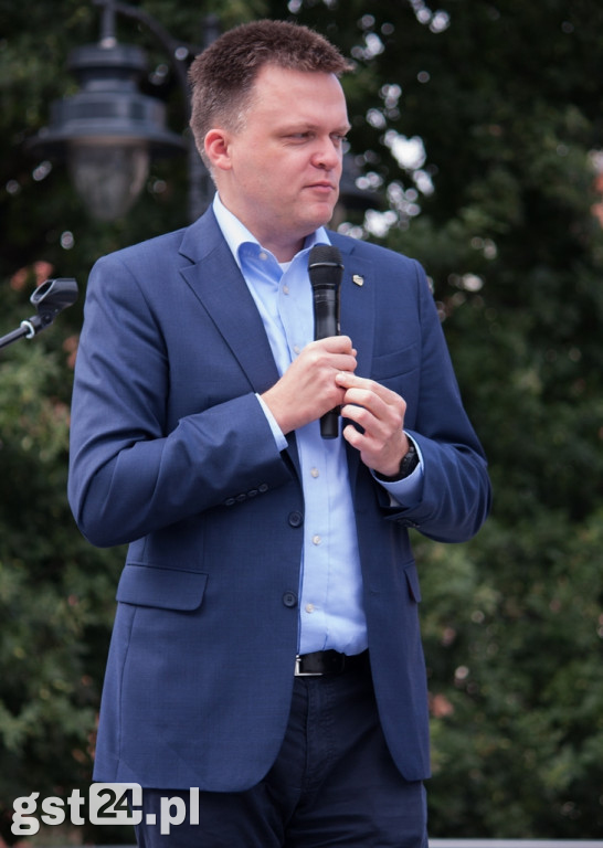 Spotkanie z Szymonem Hołownia w Starogardzie