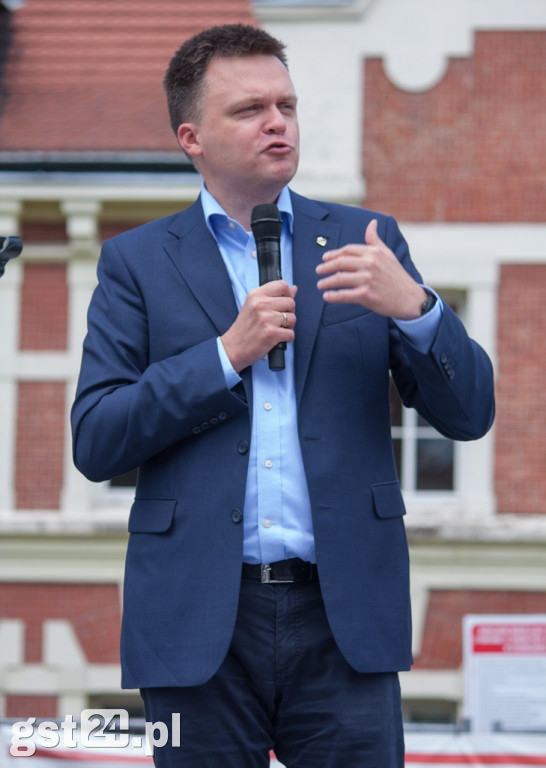 Spotkanie z Szymonem Hołownia w Starogardzie