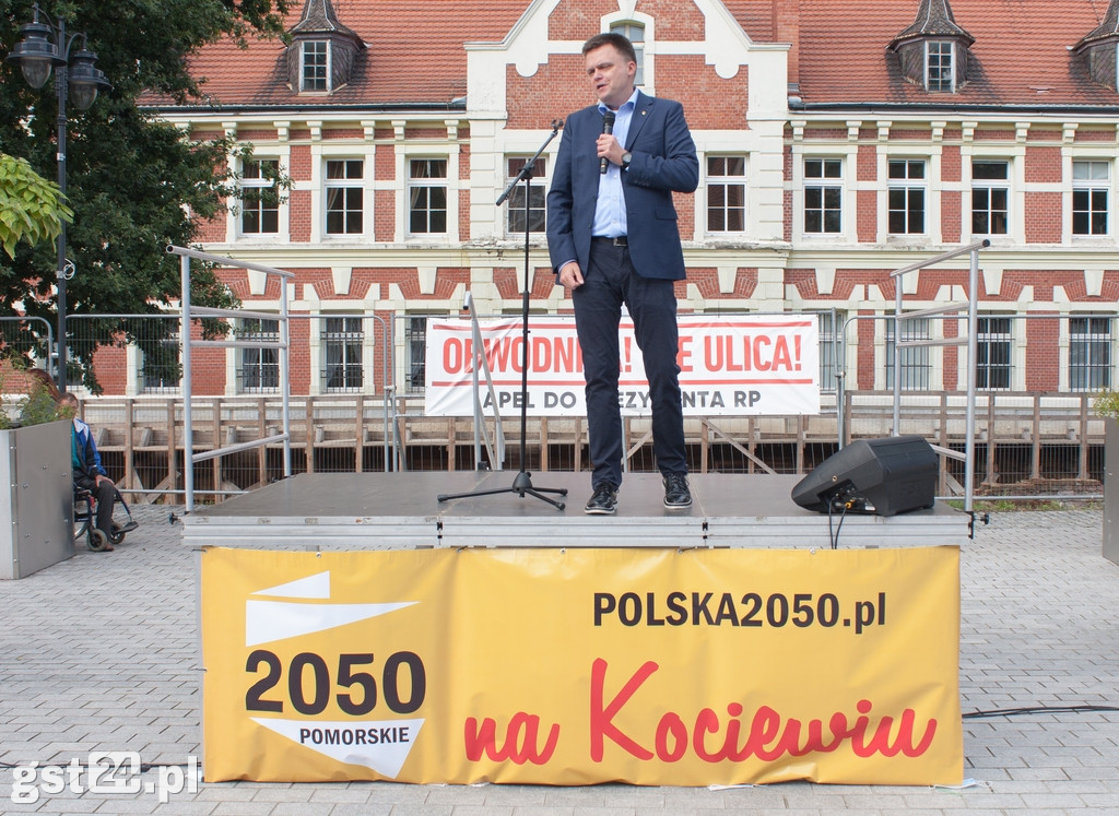 Spotkanie z Szymonem Hołownia w Starogardzie