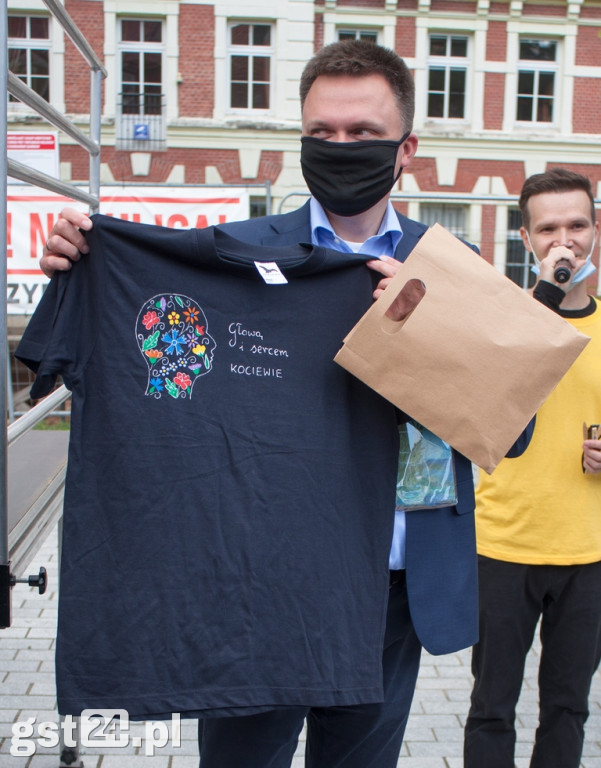 Spotkanie z Szymonem Hołownia w Starogardzie