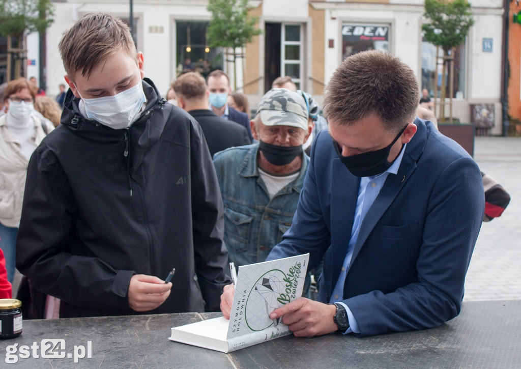 Spotkanie z Szymonem Hołownia w Starogardzie
