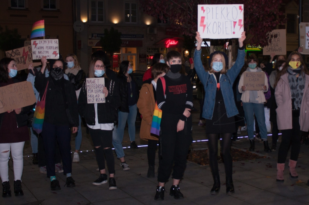 Kolejny Dzień Protestu w Obronie Praw Kobiet