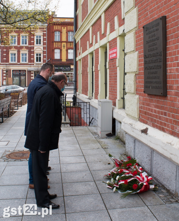 Uroczystości Przy Starogardzkim Ratuszu