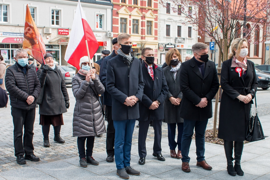 Uroczystości Przy Starogardzkim Ratuszu