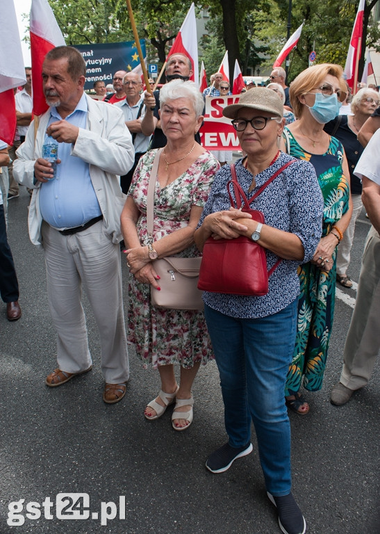Kociewiacy Na Proteście w Warszawie