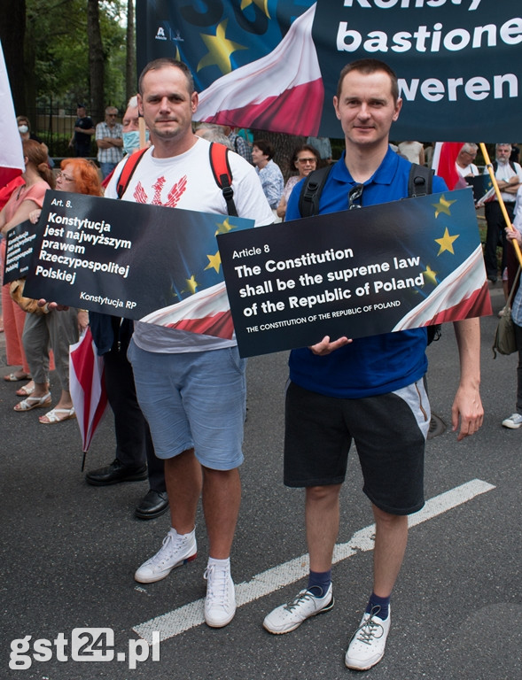 Kociewiacy Na Proteście w Warszawie