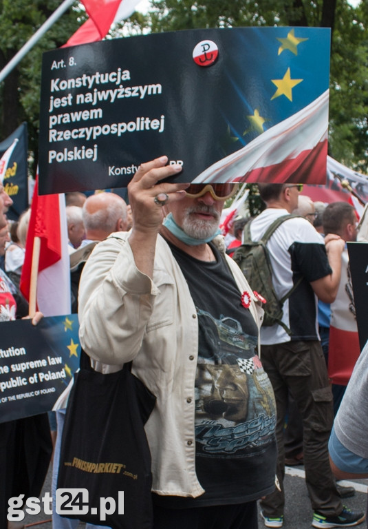 Kociewiacy Na Proteście w Warszawie
