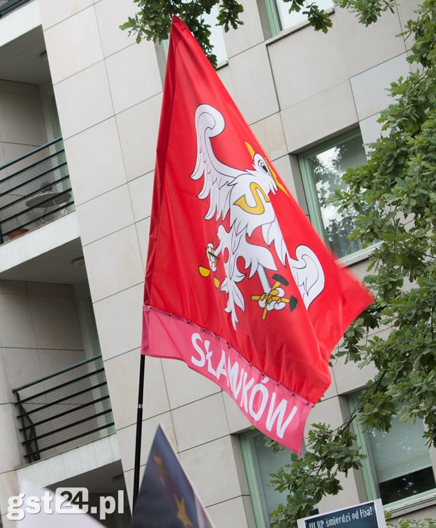 Kociewiacy Na Proteście w Warszawie