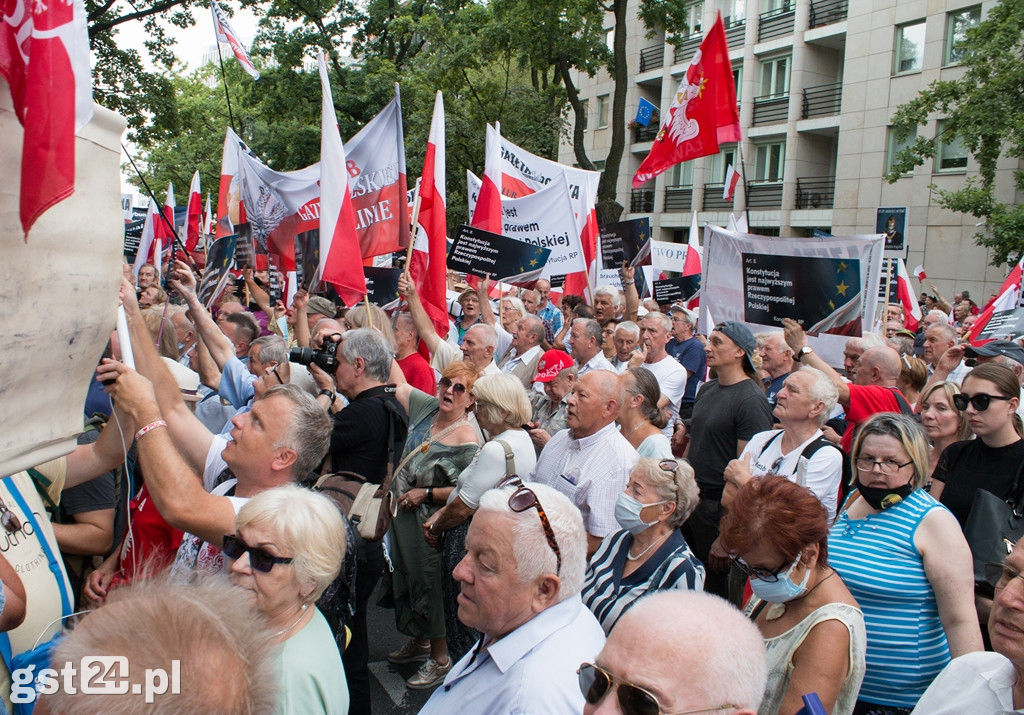 Kociewiacy Na Proteście w Warszawie