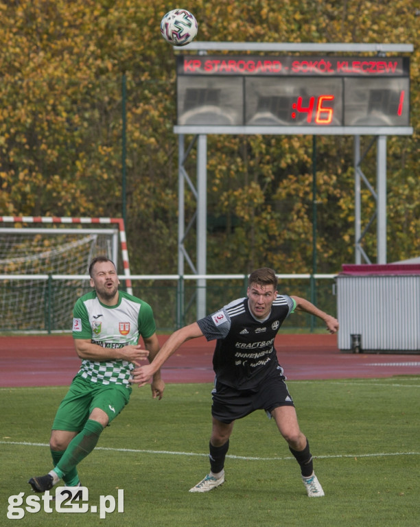KP STAROGARD-SOKÓŁ KLECZEW 0:2 (0:1)