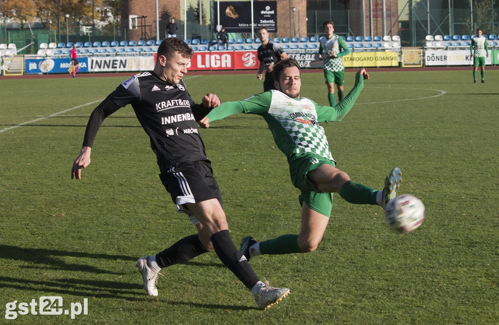 KP STAROGARD-SOKÓŁ KLECZEW 0:2 (0:1)