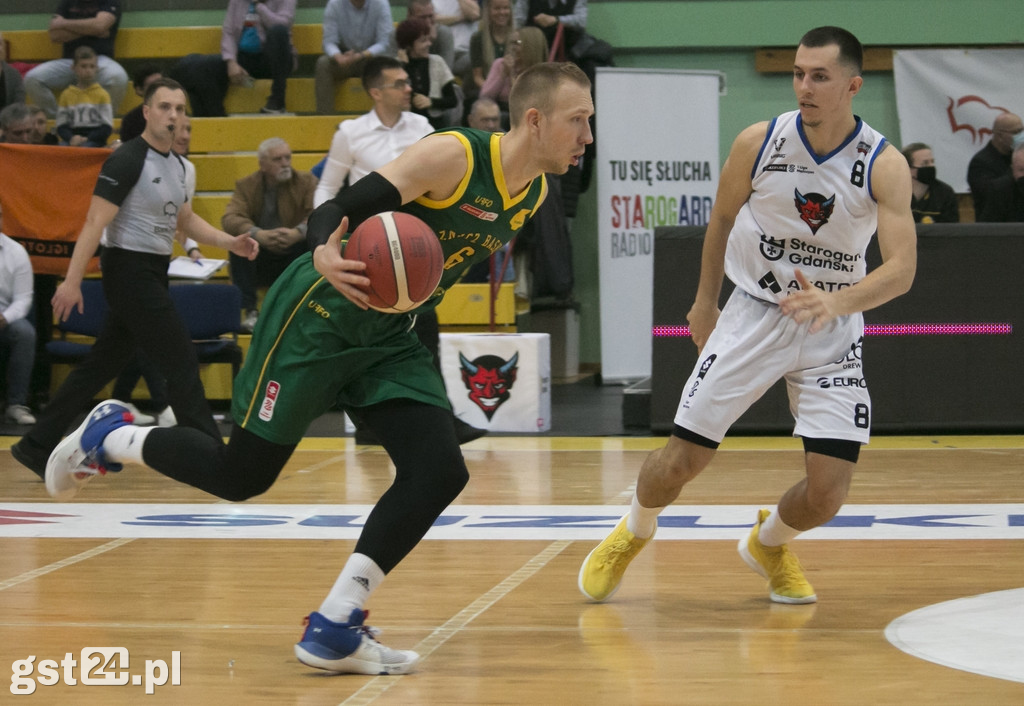 KOCIEWSKIE DIABŁY POKONAŁY ZNICZ BASKET PRUSZKÓW