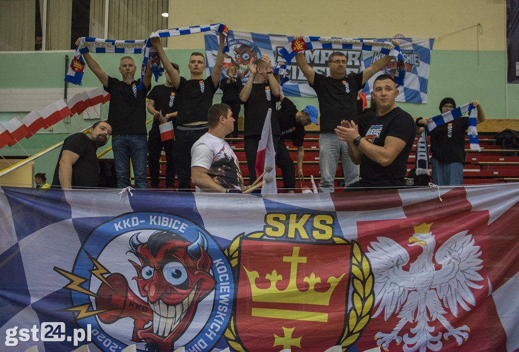 Kociewskie Diabły  walczyły z liderem tabeli