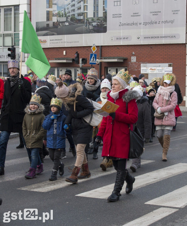 ORSZAK TRZECH KRÓLI NA ULICACH STAROGARDU GD