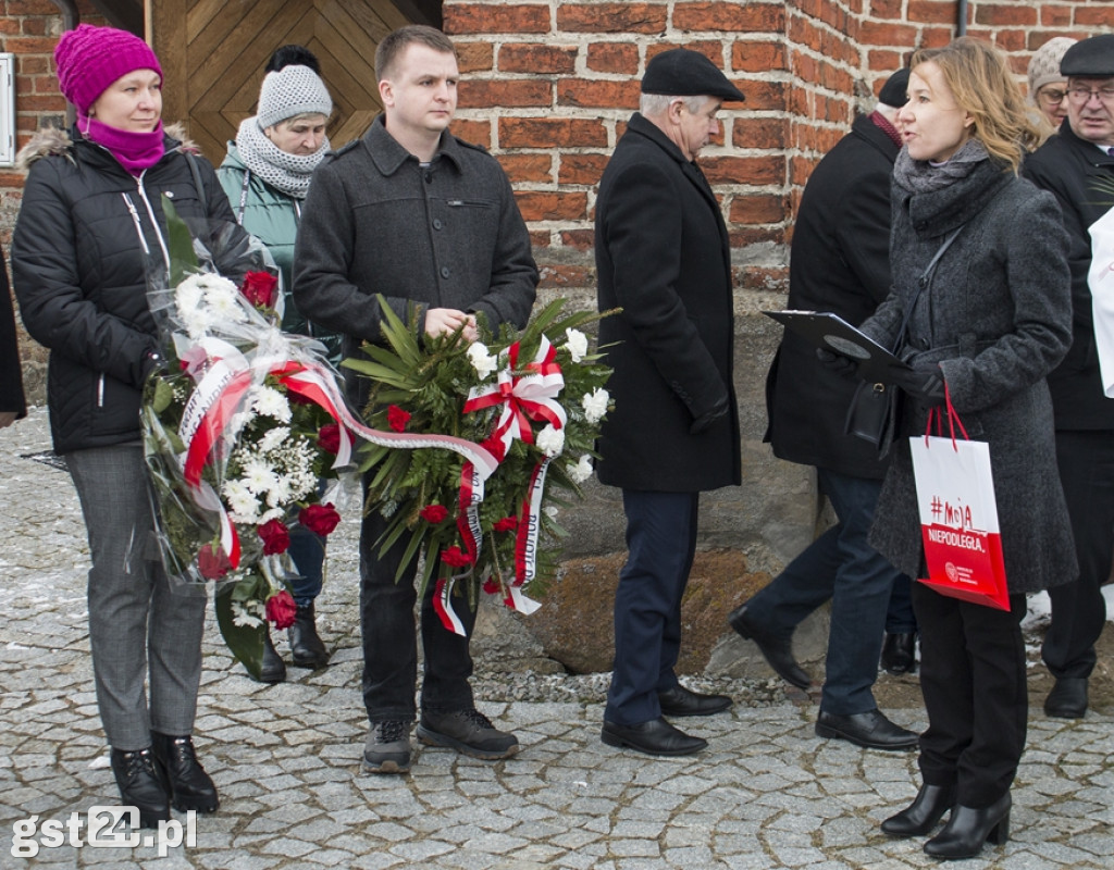 POŚWIĘCENIE GROBU WETERANA POWSTANIA STYCZNIOWEGO