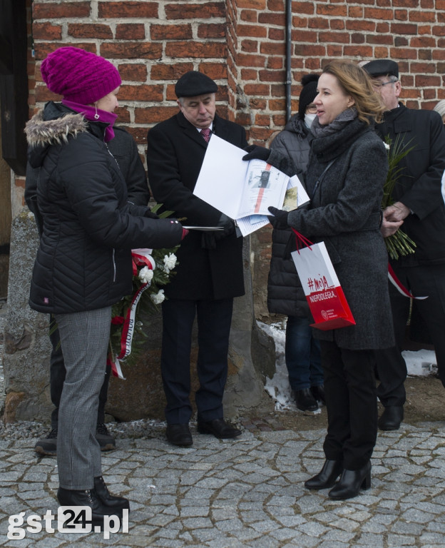 POŚWIĘCENIE GROBU WETERANA POWSTANIA STYCZNIOWEGO