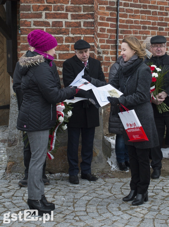 POŚWIĘCENIE GROBU WETERANA POWSTANIA STYCZNIOWEGO