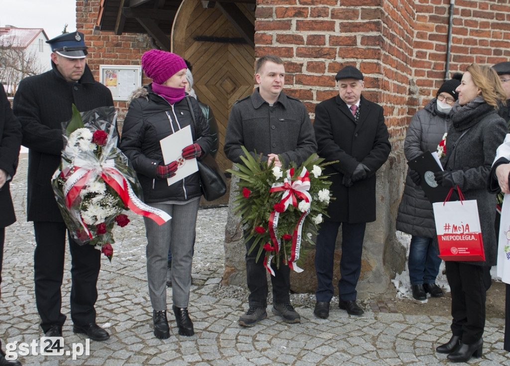 POŚWIĘCENIE GROBU WETERANA POWSTANIA STYCZNIOWEGO