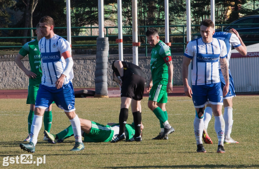 OSTRA GRA NA BOISKU PIŁKARZY KP STAROGARD