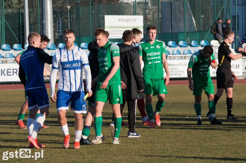 OSTRA GRA NA BOISKU PIŁKARZY KP STAROGARD