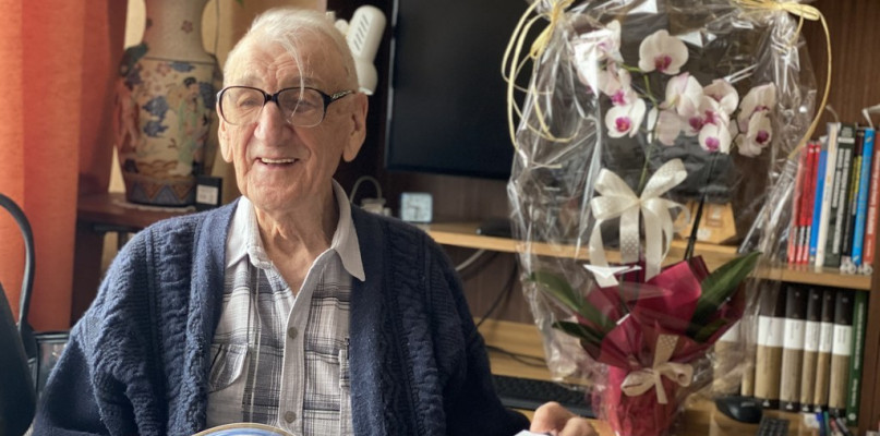 Piękny jubileusz 96 urodzin obchodził Stefan Gełdon